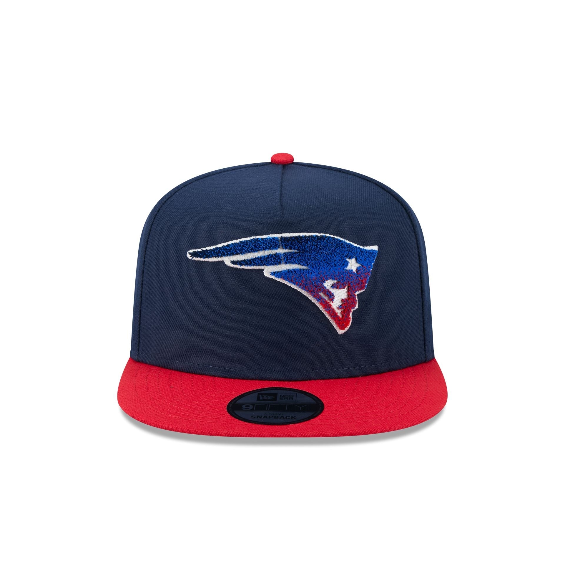 New England Patriots Fade Logo 9FIFTY A-Frame Snapback Hat