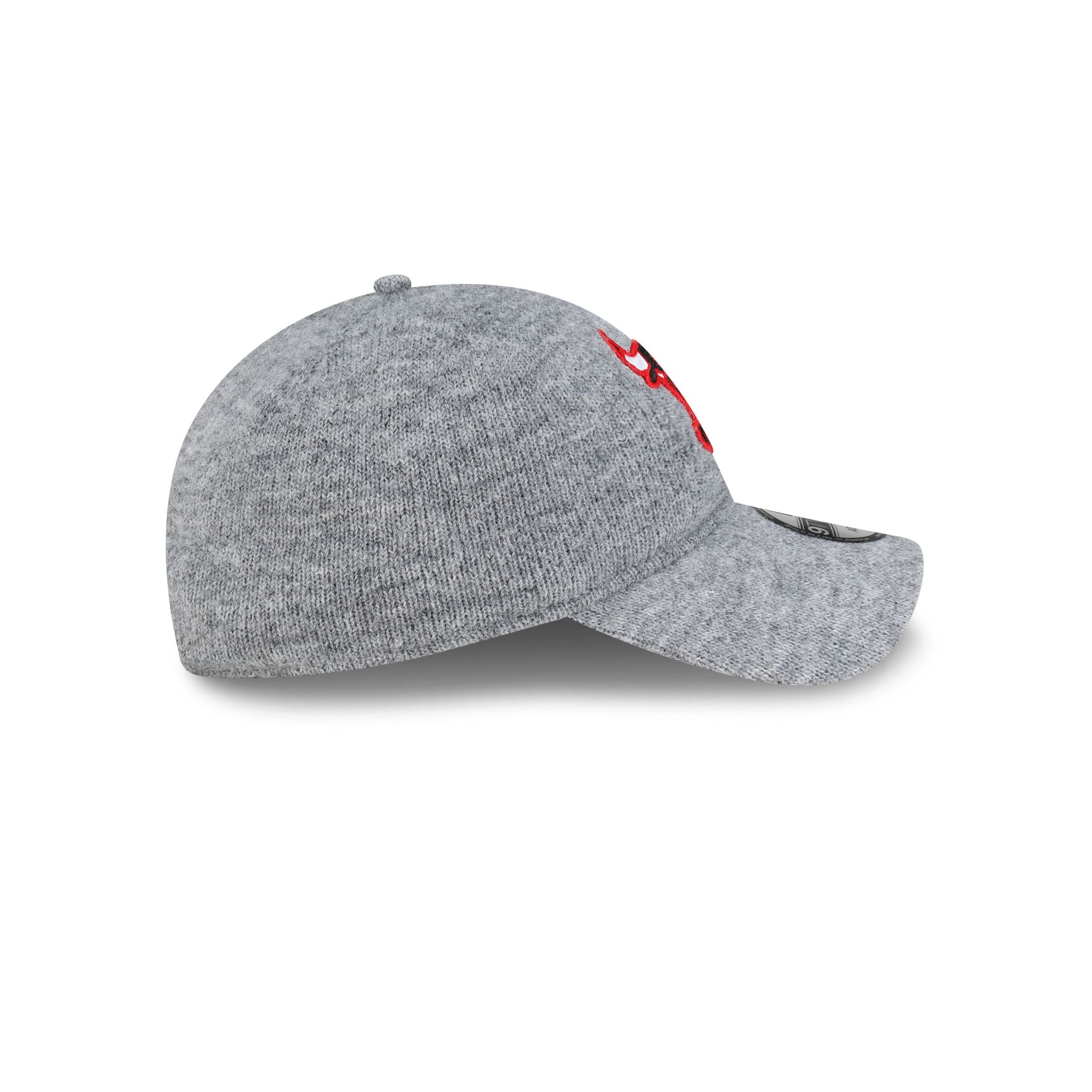 Chicago Bulls Gray Wool 9TWENTY Adjustable Hat
