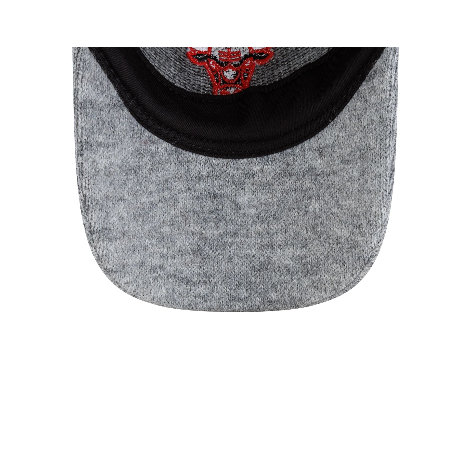 Chicago Bulls Gray Wool 9TWENTY Adjustable Hat