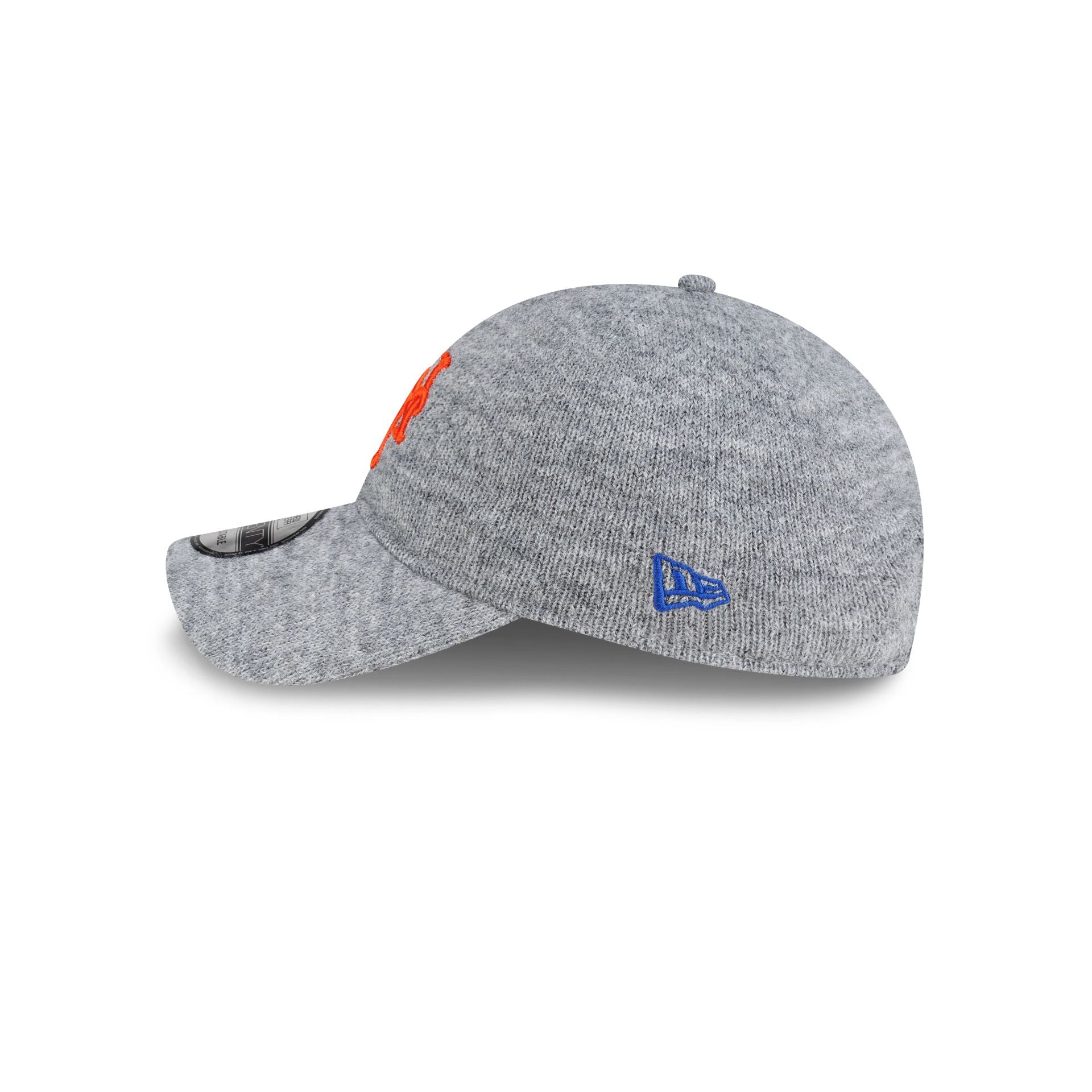 New York Mets Gray Wool 9TWENTY Adjustable Hat