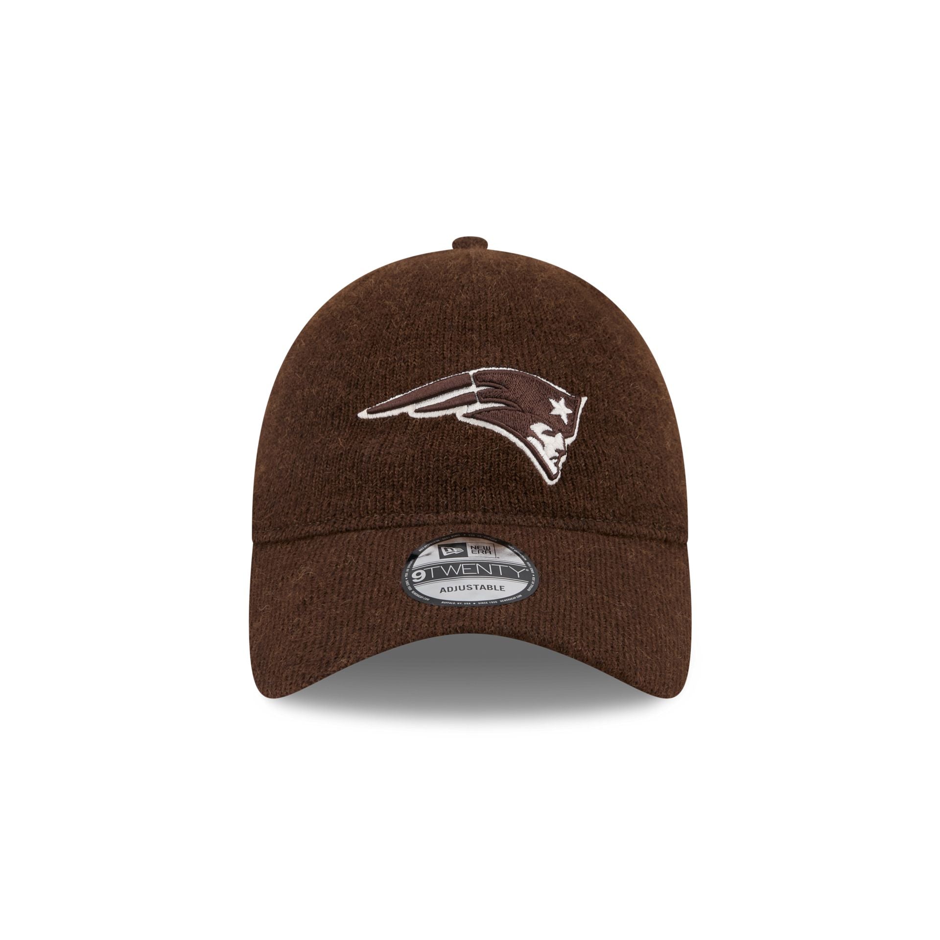 New England Patriots Wool Walnut 9TWENTY Adjustable Hat