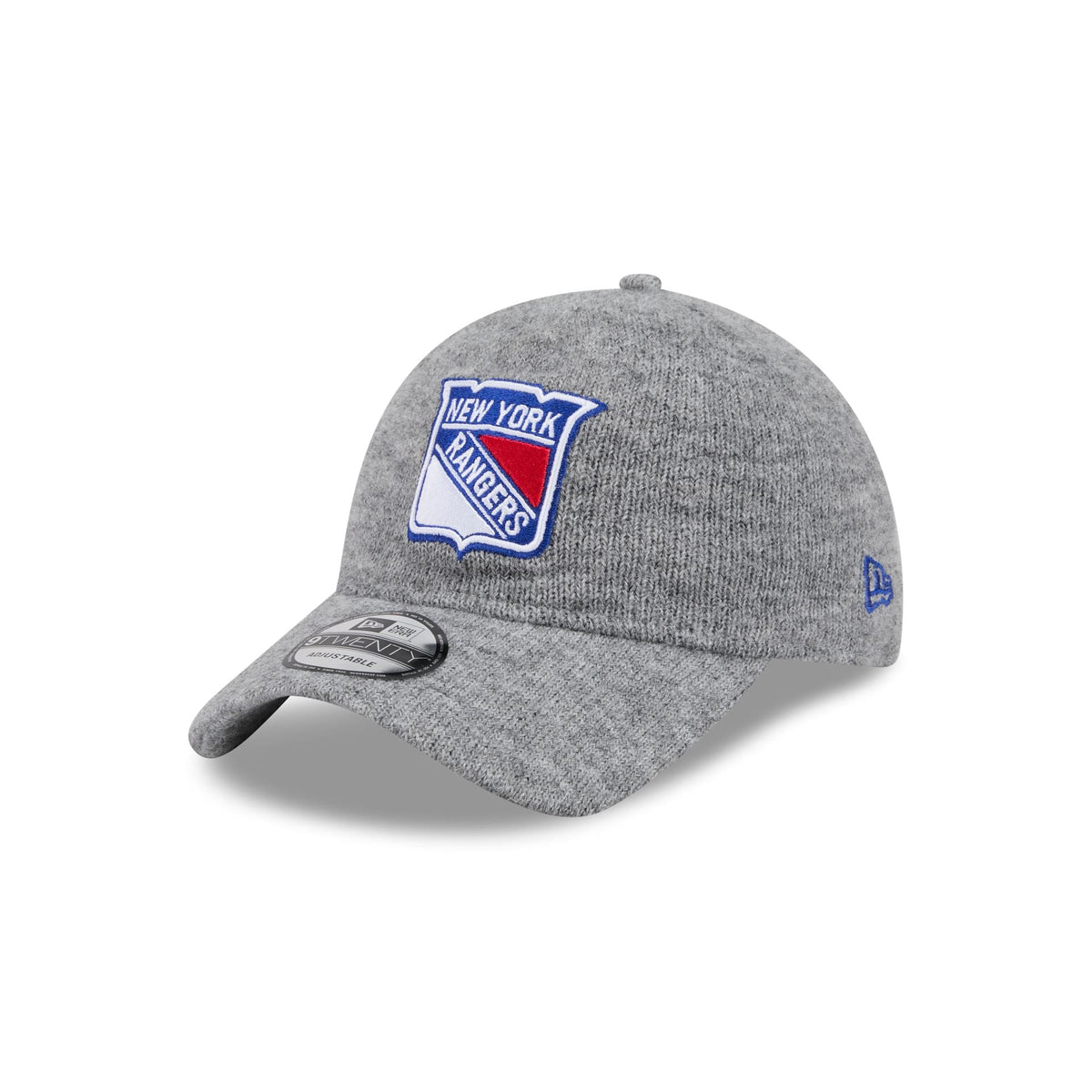 New York Rangers Gray Wool 9TWENTY Adjustable Hat