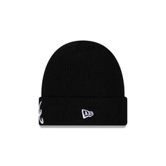 Atlanta Braves Black Cuff Knit Beanie Hat