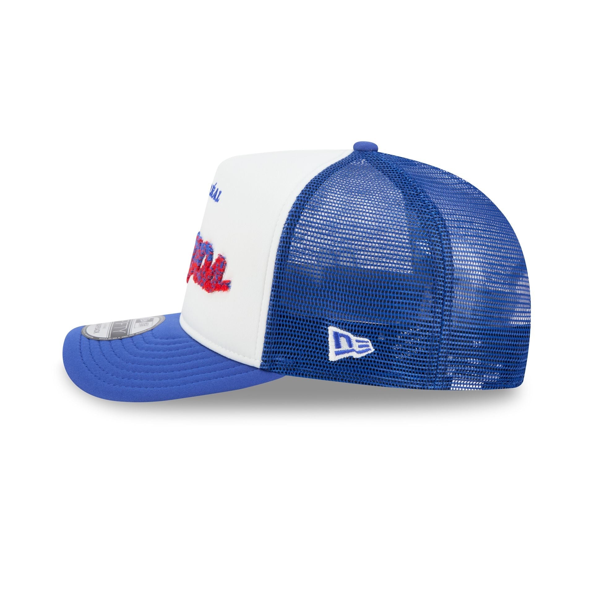 Montreal Expos Fade Script 9FIFTY A-Frame Trucker Hat