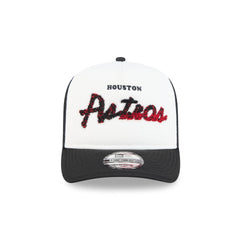 Houston Astros Fade Script 9FIFTY A-Frame Trucker Hat