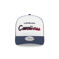 Cleveland Cavaliers Fade Script 9FIFTY A-Frame Trucker Hat
