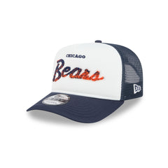 Chicago Bears Fade Script 9FIFTY A-Frame Trucker Hat