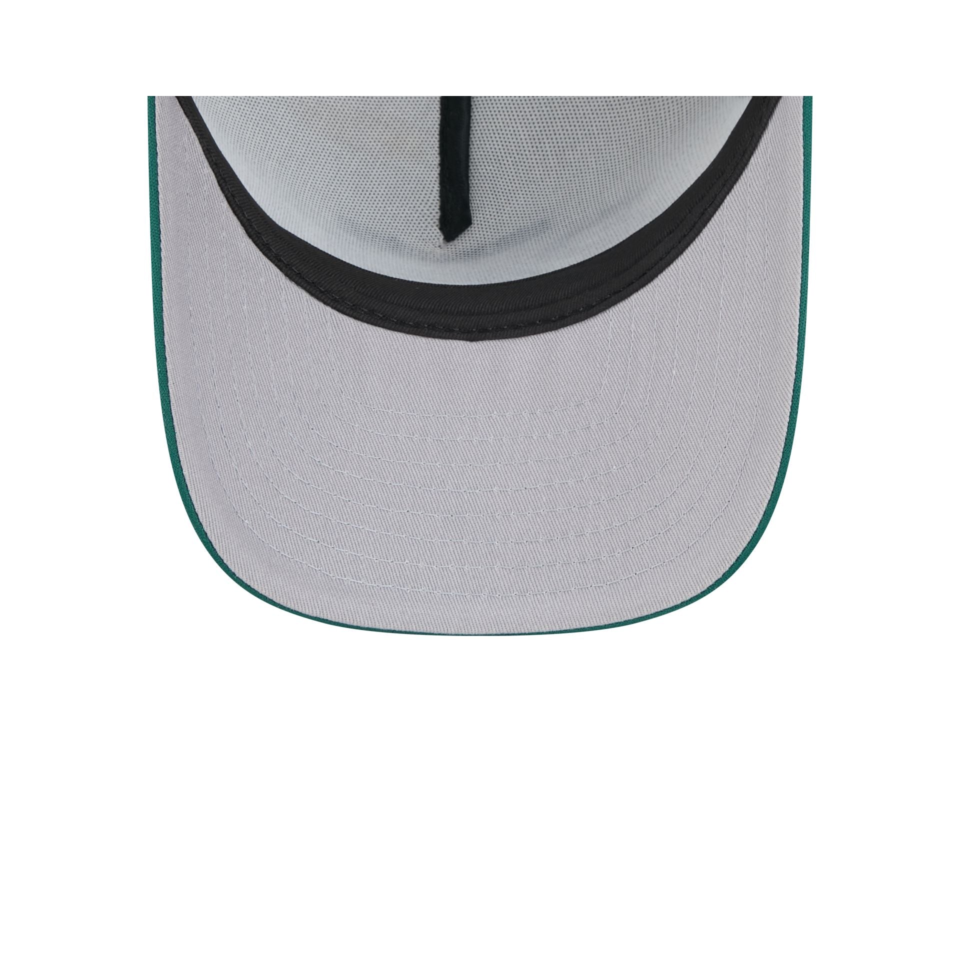Milwaukee Bucks Fade Script 9FIFTY A-Frame Trucker Hat