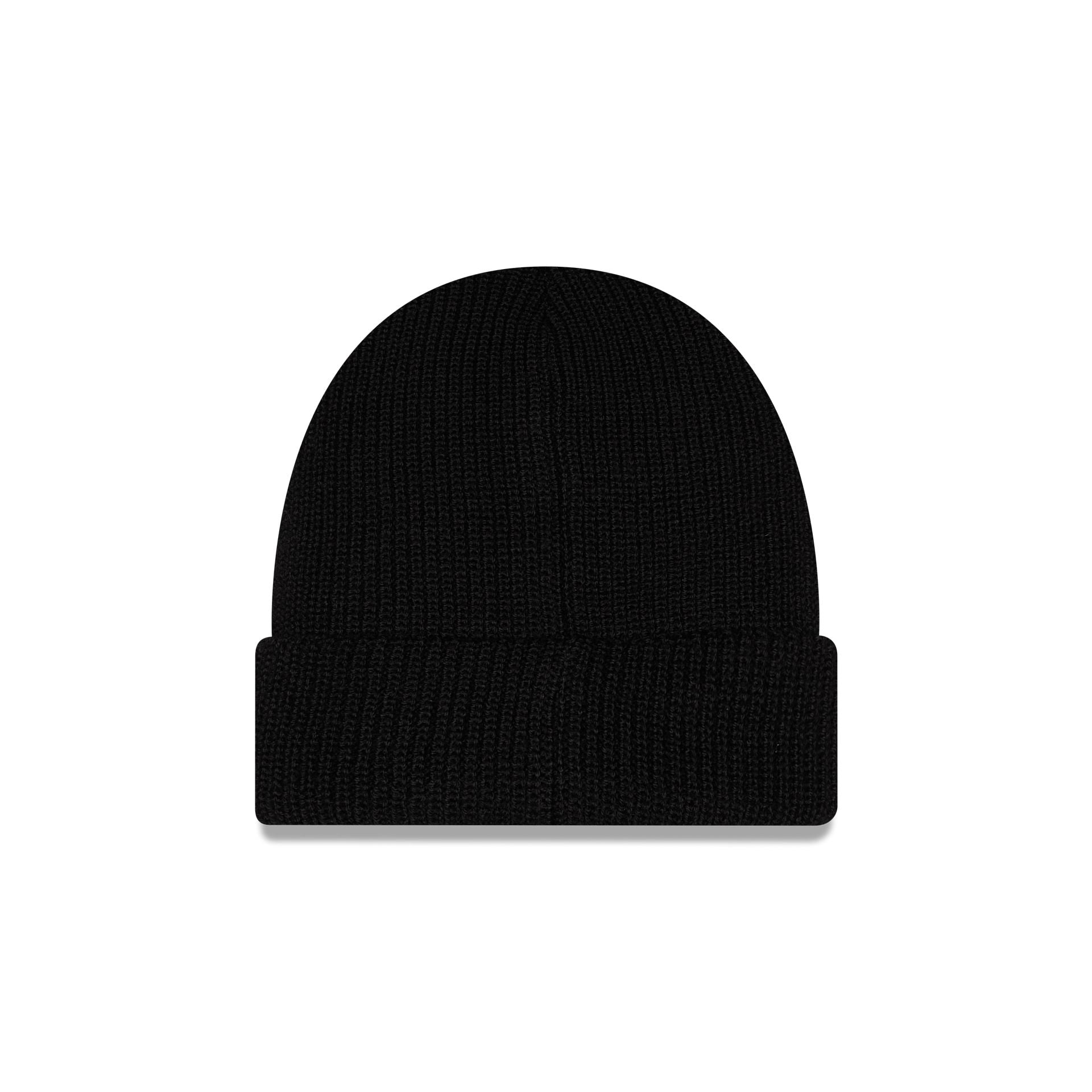 Charlotte Hornets Black Cuff Knit Beanie Hat
