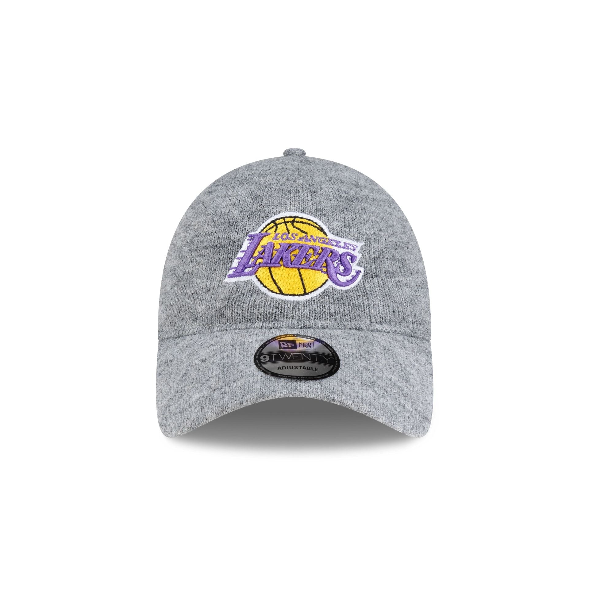 Los Angeles Lakers Gray Wool 9TWENTY Adjustable Hat