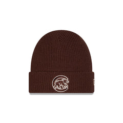 Chicago Cubs Walnut Cuff Knit Beanie Hat
