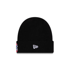 Chicago Cubs Black Cuff Knit Beanie Hat