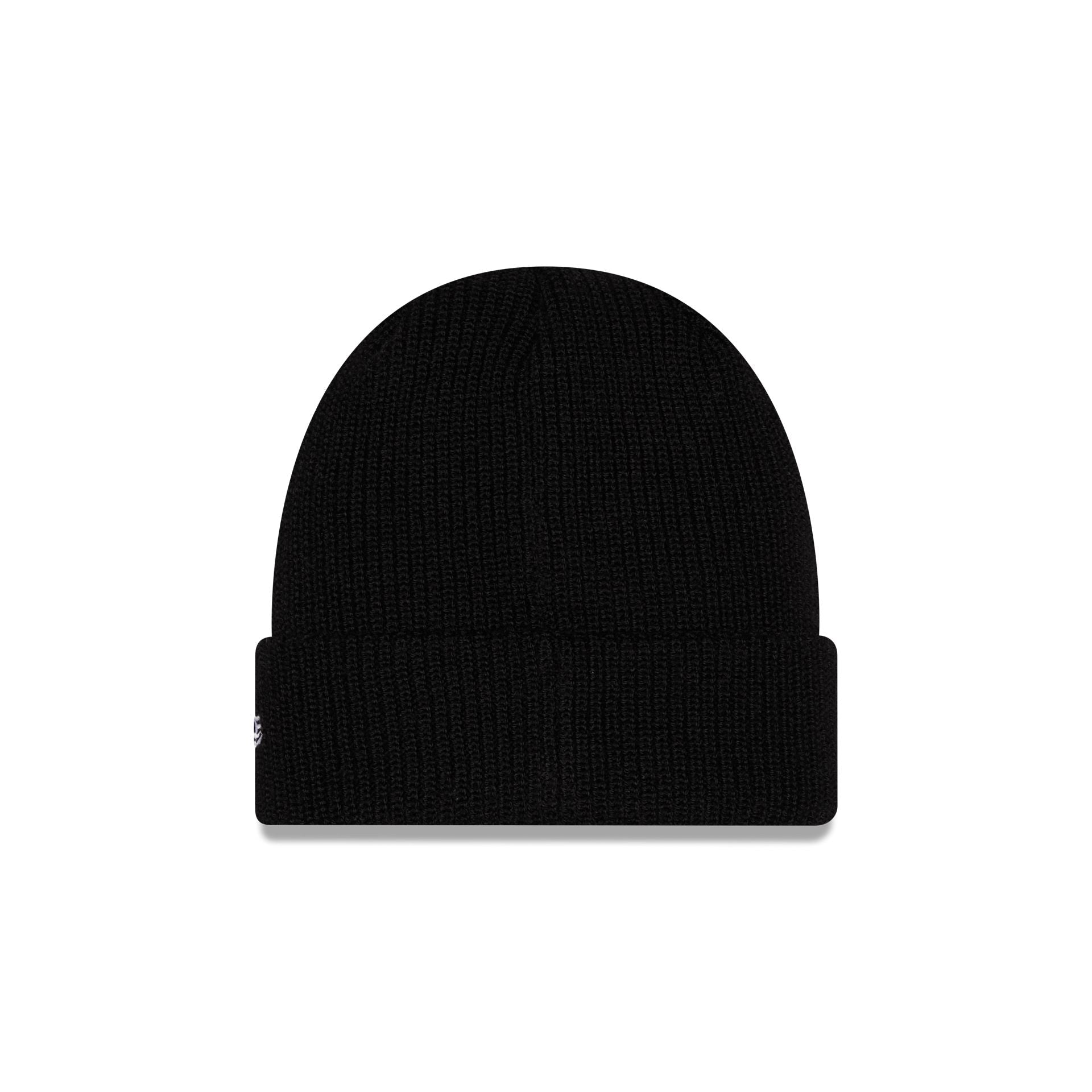 Chicago Cubs Black Cuff Knit Beanie Hat