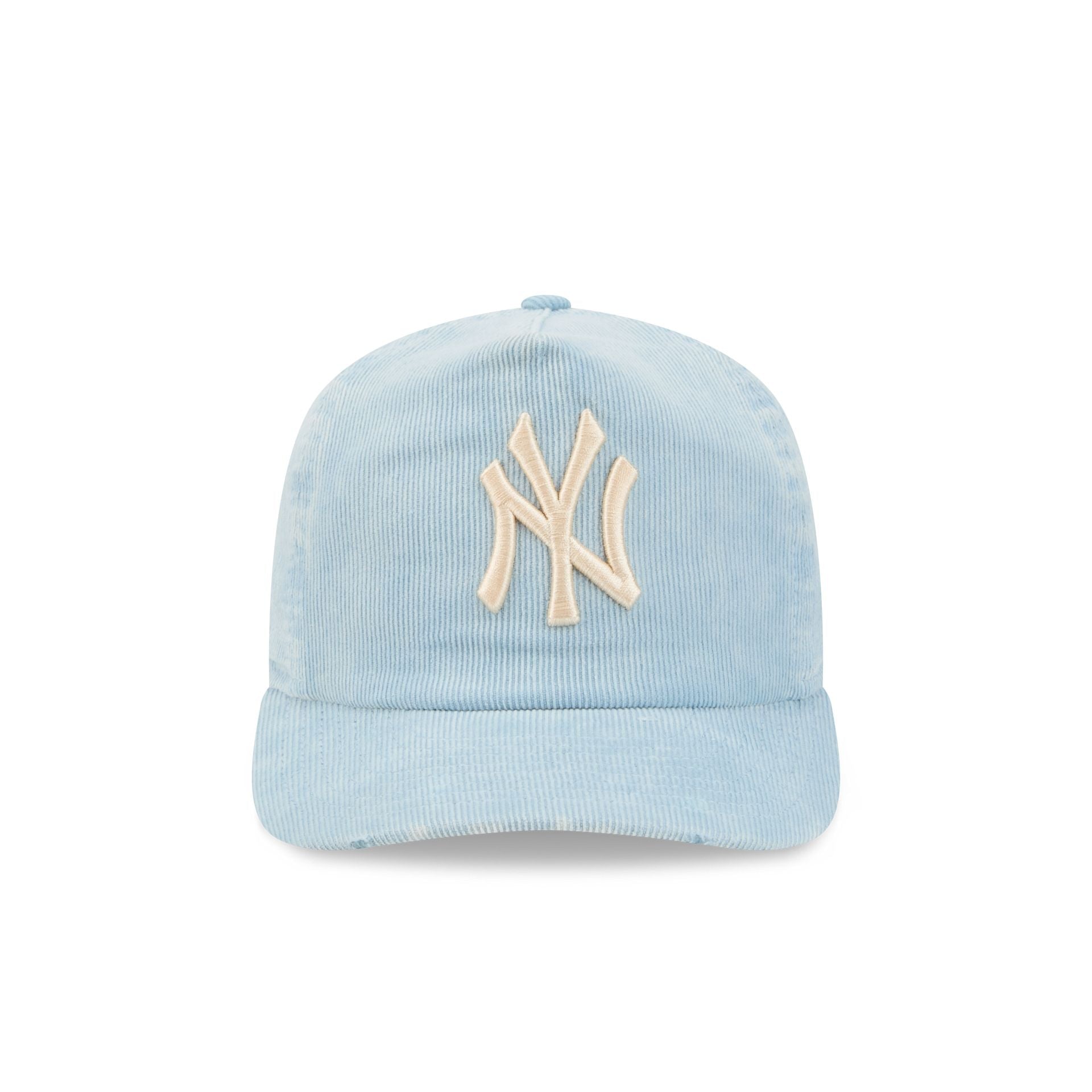 New York Yankees Sky Blue Washed Corduroy 19TWENTY Adjustable Hat