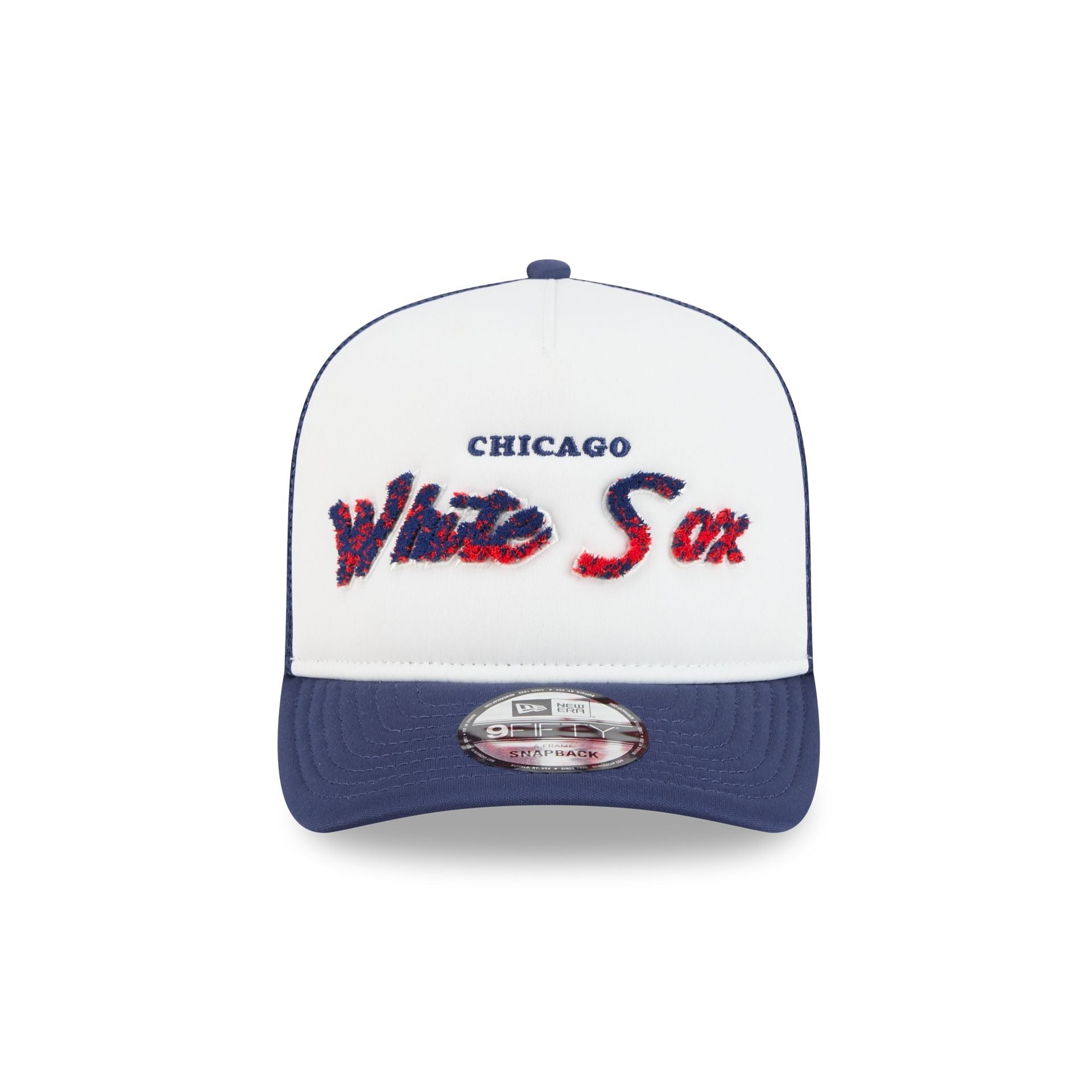 Chicago White Sox Fade Script 9FIFTY A-Frame Trucker Hat