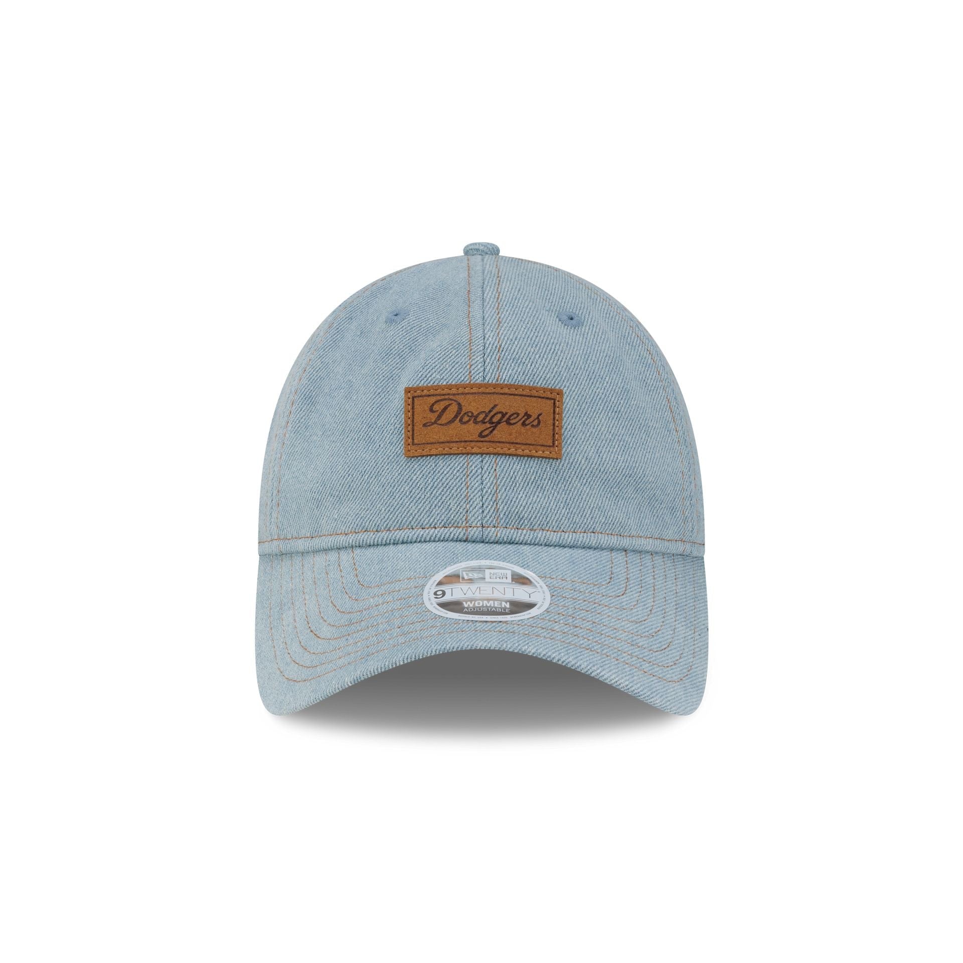 Los Angeles Dodgers Sky Blue Denim Women's 9TWENTY Adjustable Hat