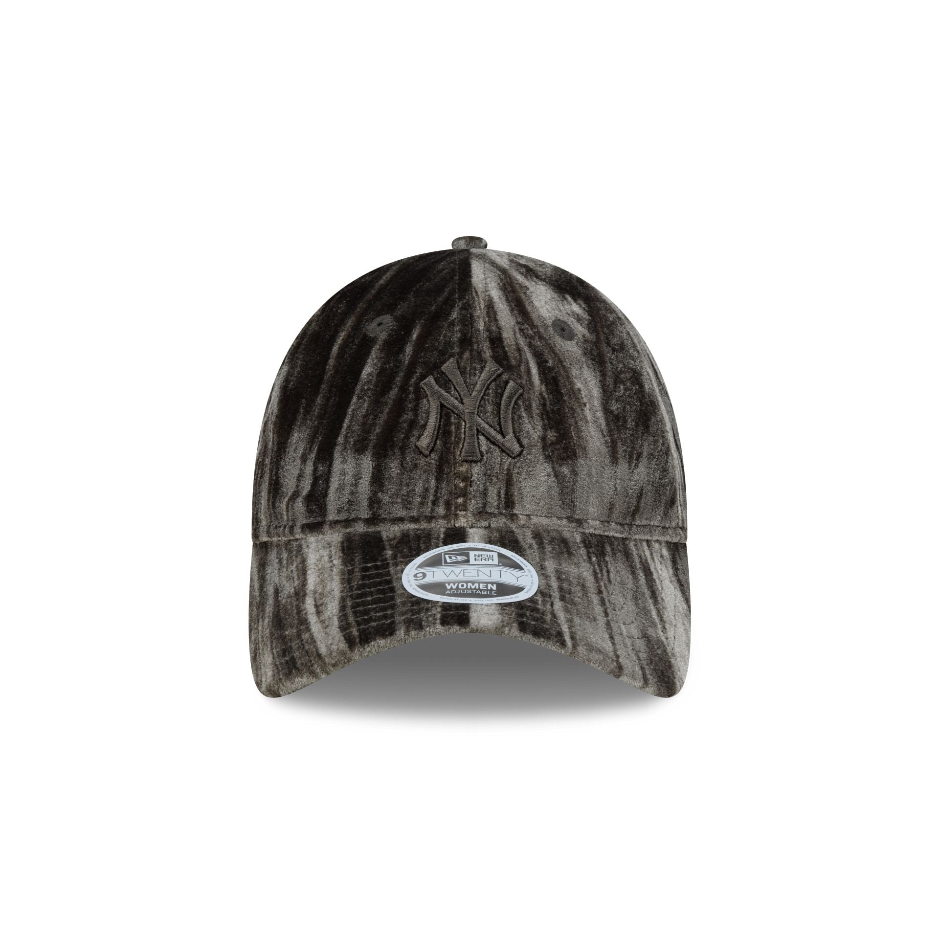New York Yankees New Olive Velour Women's 9TWENTY Adjustable Hat
