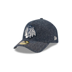 Chicago Blackhawks Denim 59FORTY A-Frame Fitted Hat