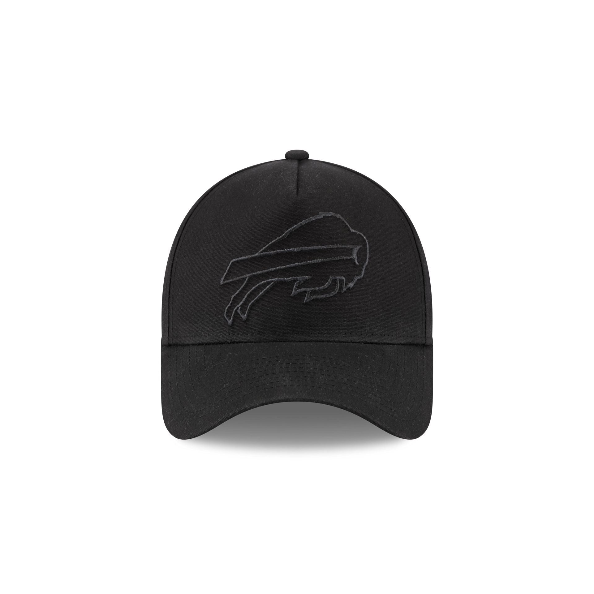 Buffalo Bills Waxed Canvas Black 59FORTY A-Frame Fitted Hat