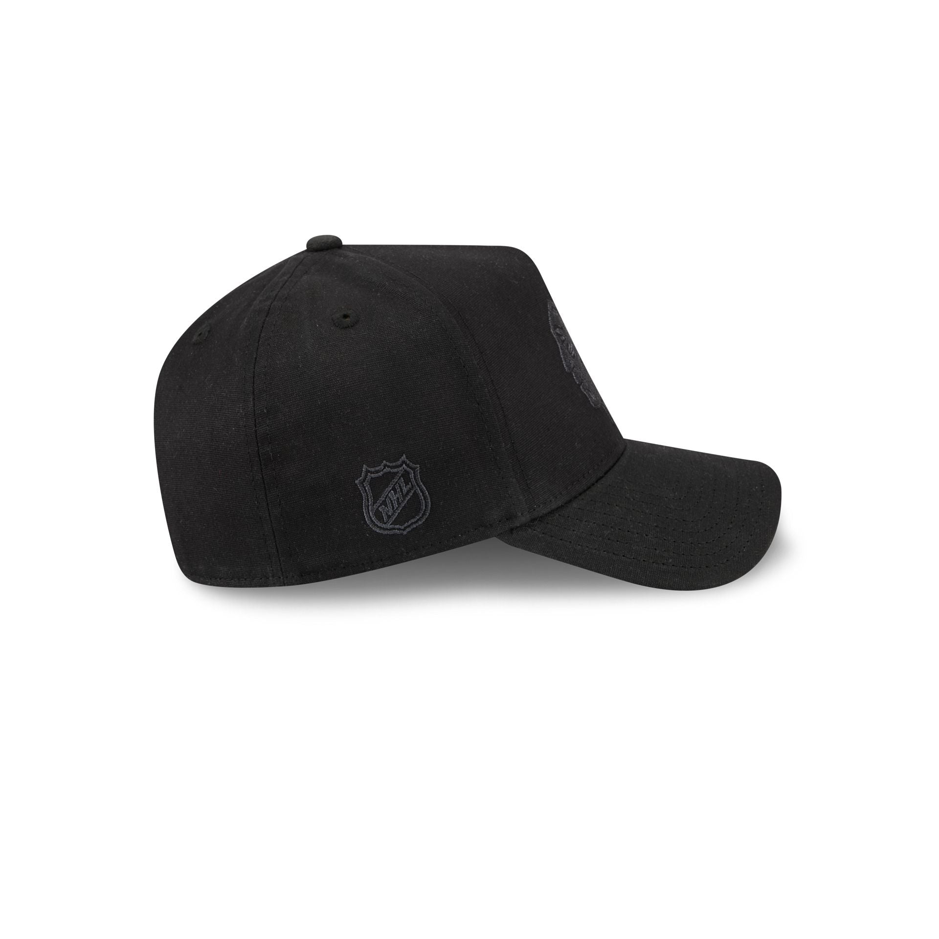 Chicago Blackhawks Waxed Canvas Black 59FORTY A-Frame Fitted Hat