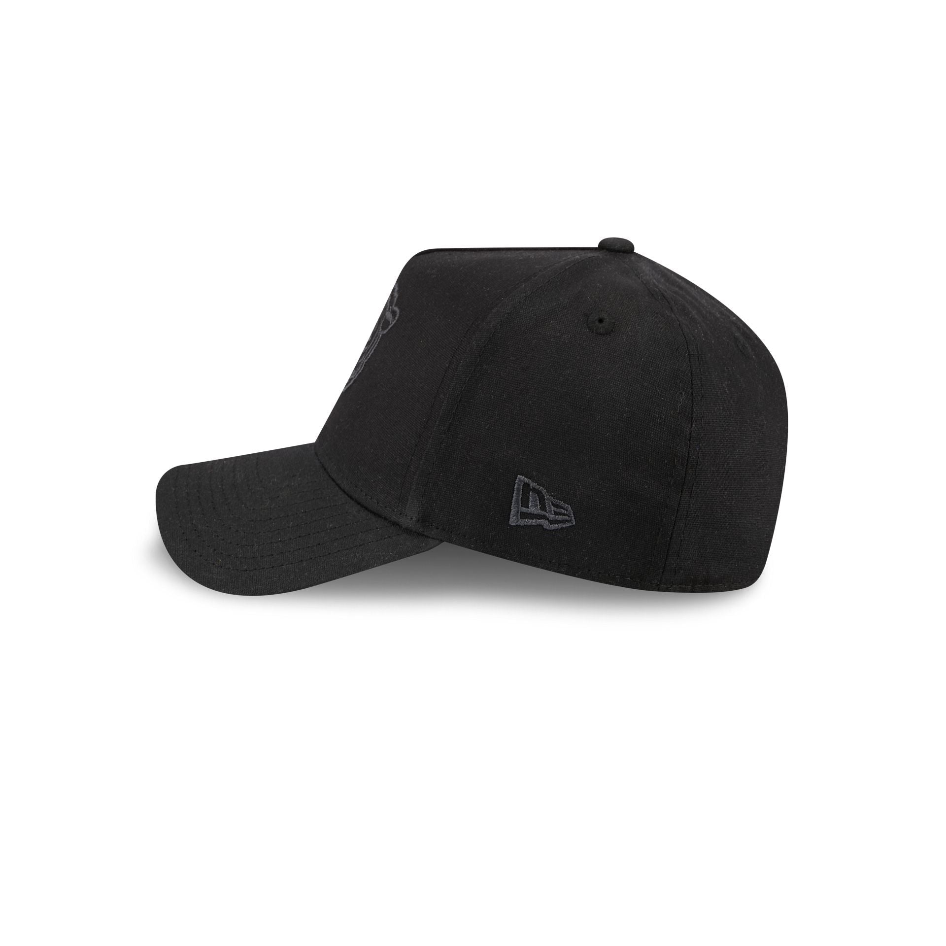 Chicago Bears Waxed Canvas Black 59FORTY A-Frame Fitted Hat