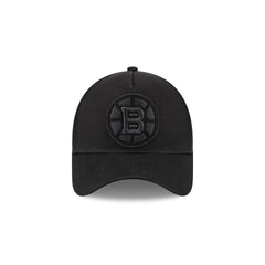 Boston Bruins Waxed Canvas Black 59FORTY A-Frame Fitted Hat