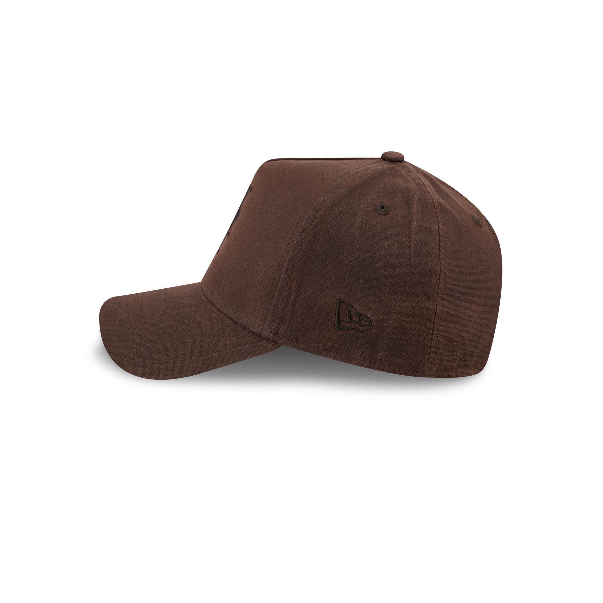 New York Mets Waxed Canvas Brown 59FORTY A-Frame Fitted Hat