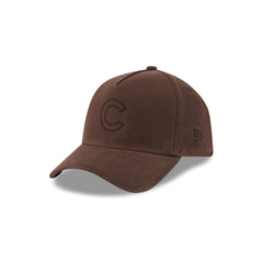 Chicago Cubs Waxed Canvas Brown 59FORTY A-Frame Fitted Hat