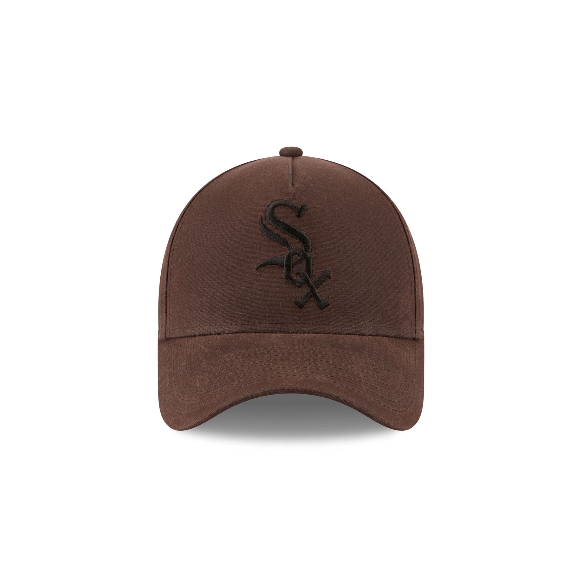 Chicago White Sox Waxed Canvas Brown 59FORTY A-Frame Fitted Hat