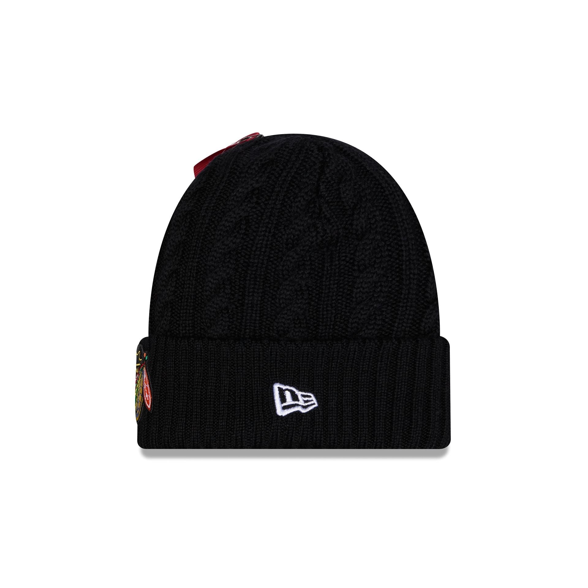 Alpha Industries x Chicago Blackhawks Cable Knit Hat