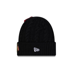 Alpha Industries x Chicago Blackhawks Cable Knit Hat