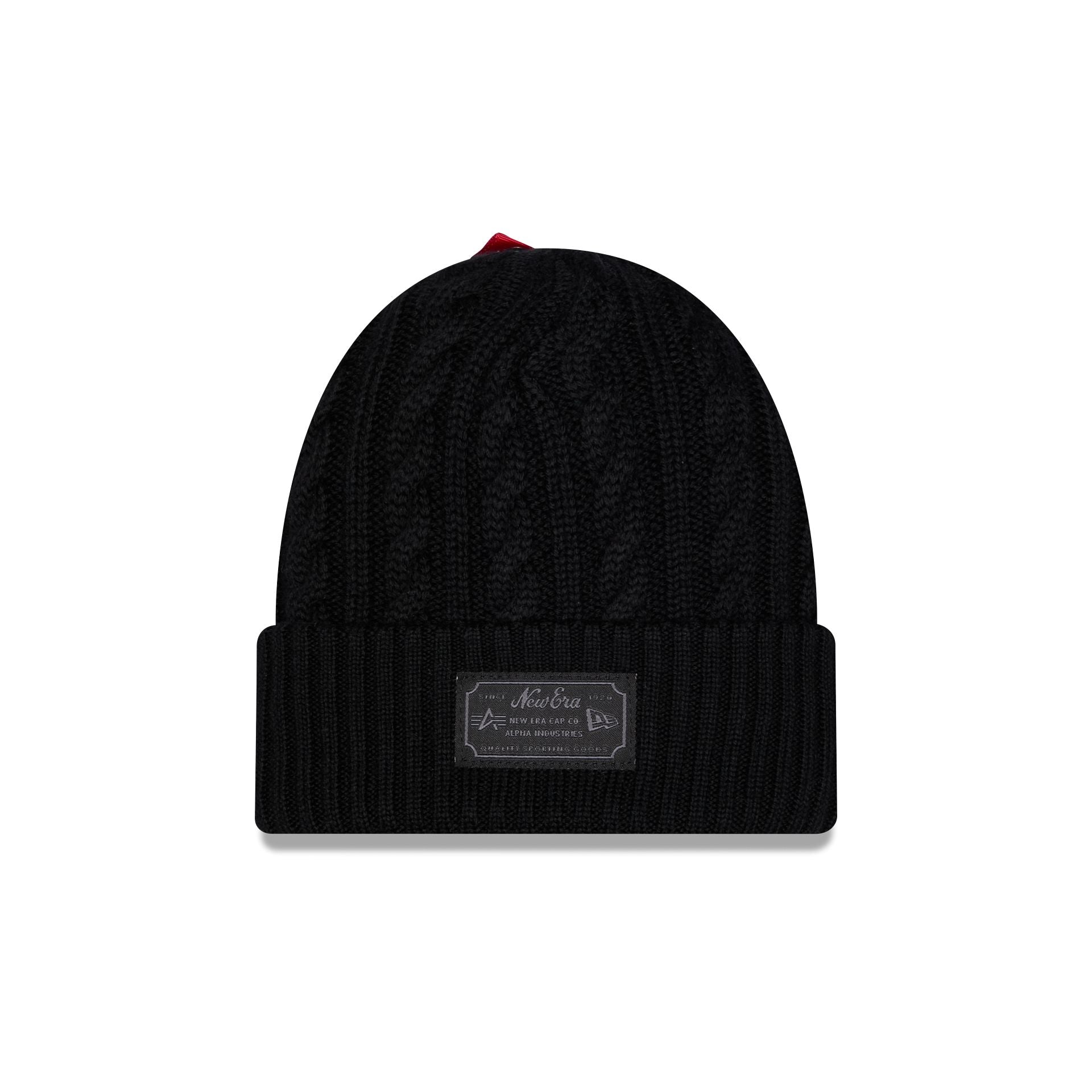 Alpha Industries x Chicago Blackhawks Cable Knit Hat