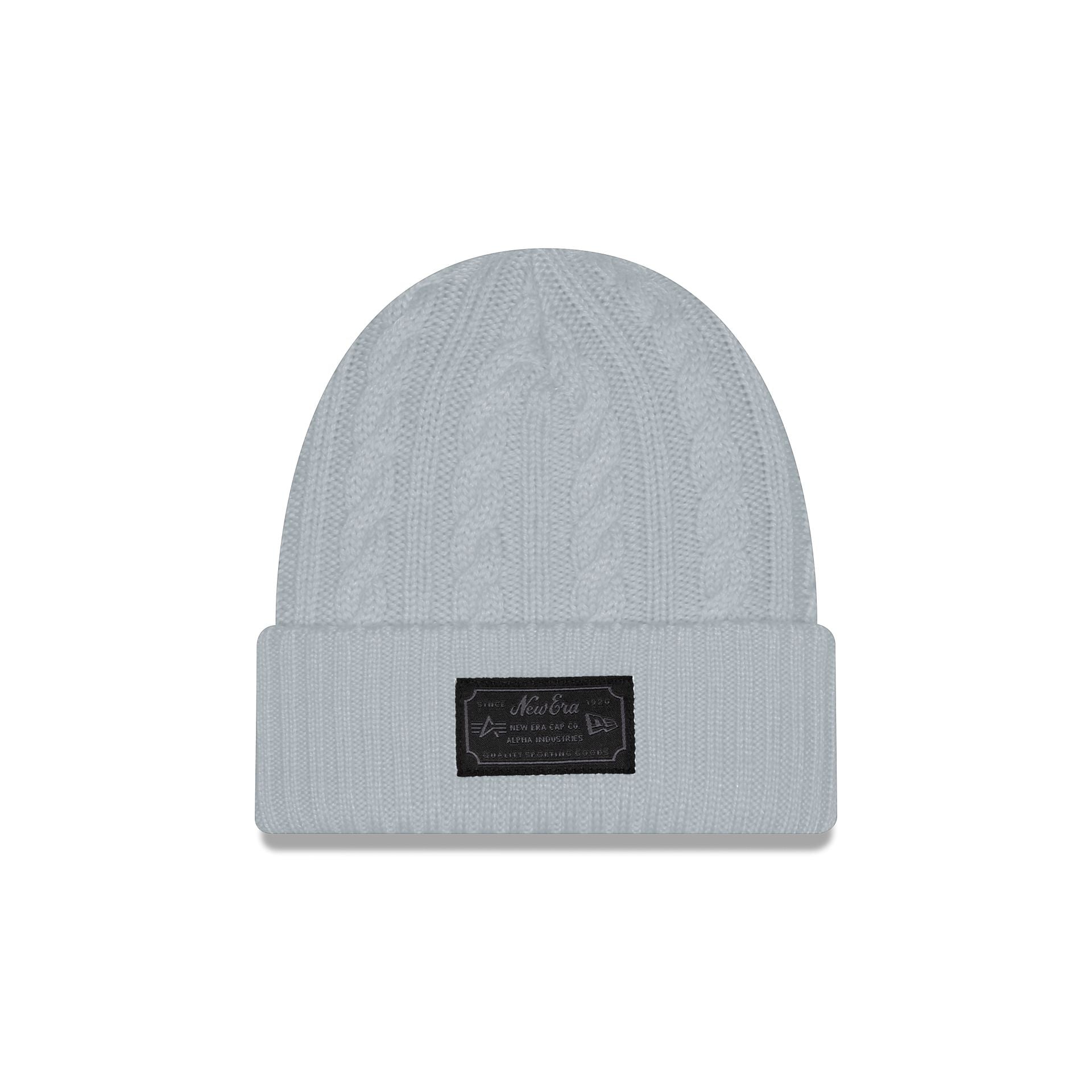 Alpha Industries x Detroit Lions Cable Knit Hat