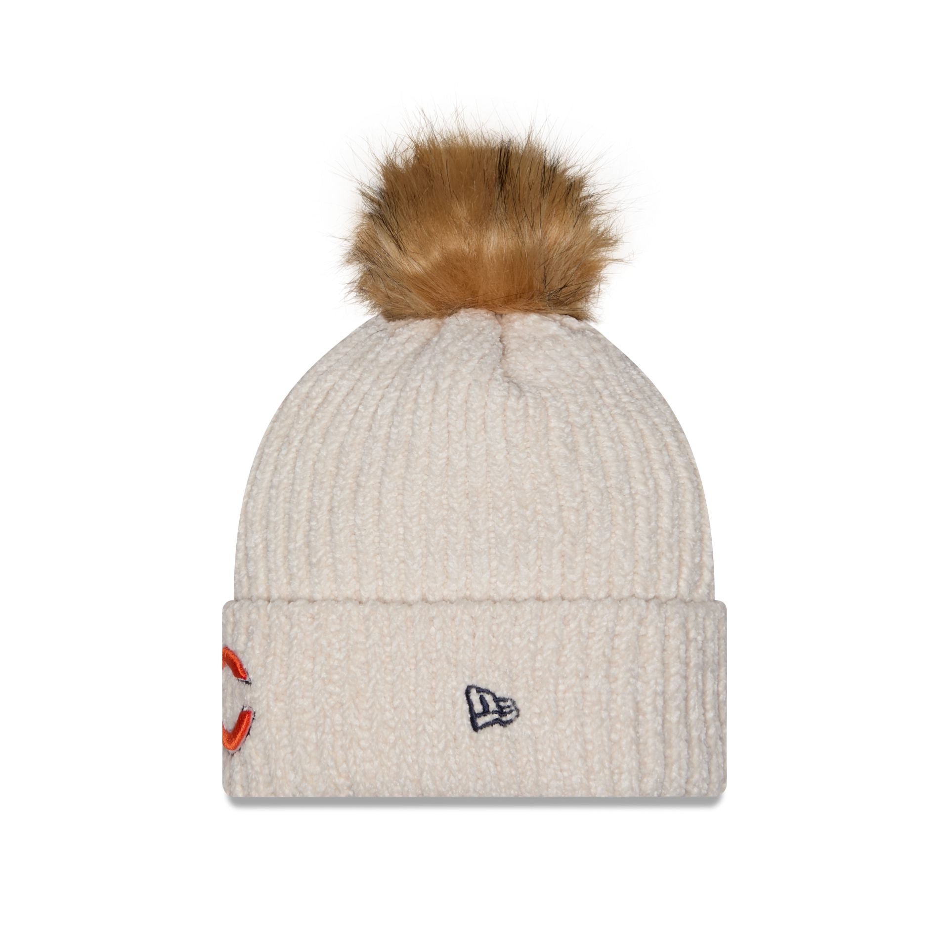 Chicago Bears Women's Sandy Linen Pom Knit Hat