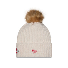 Kansas City Chiefs Women's Sandy Linen Pom Knit Hat