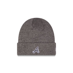 Atlanta Braves Heather Gray Tonal Beanie Hat