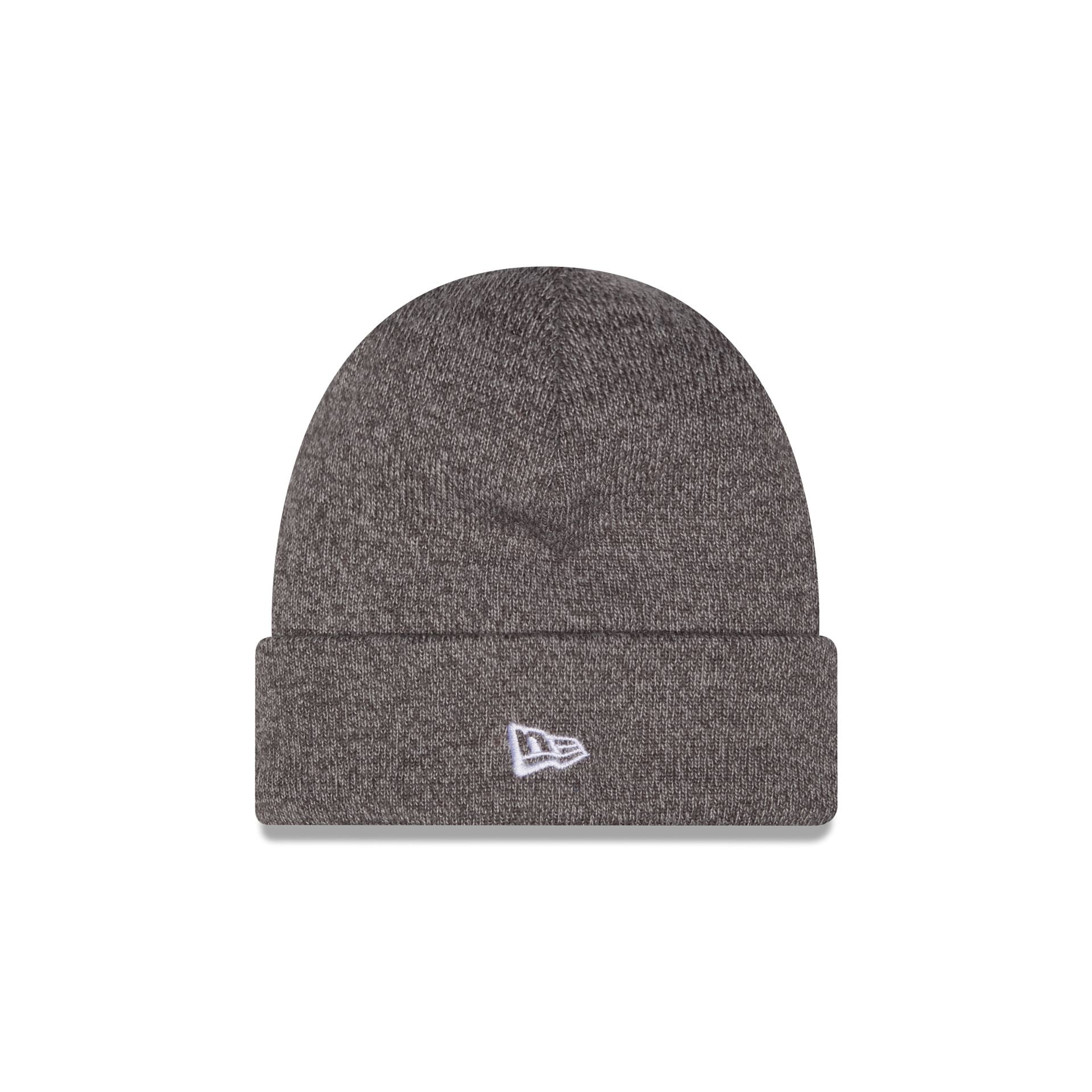 Atlanta Braves Heather Gray Tonal Beanie Hat
