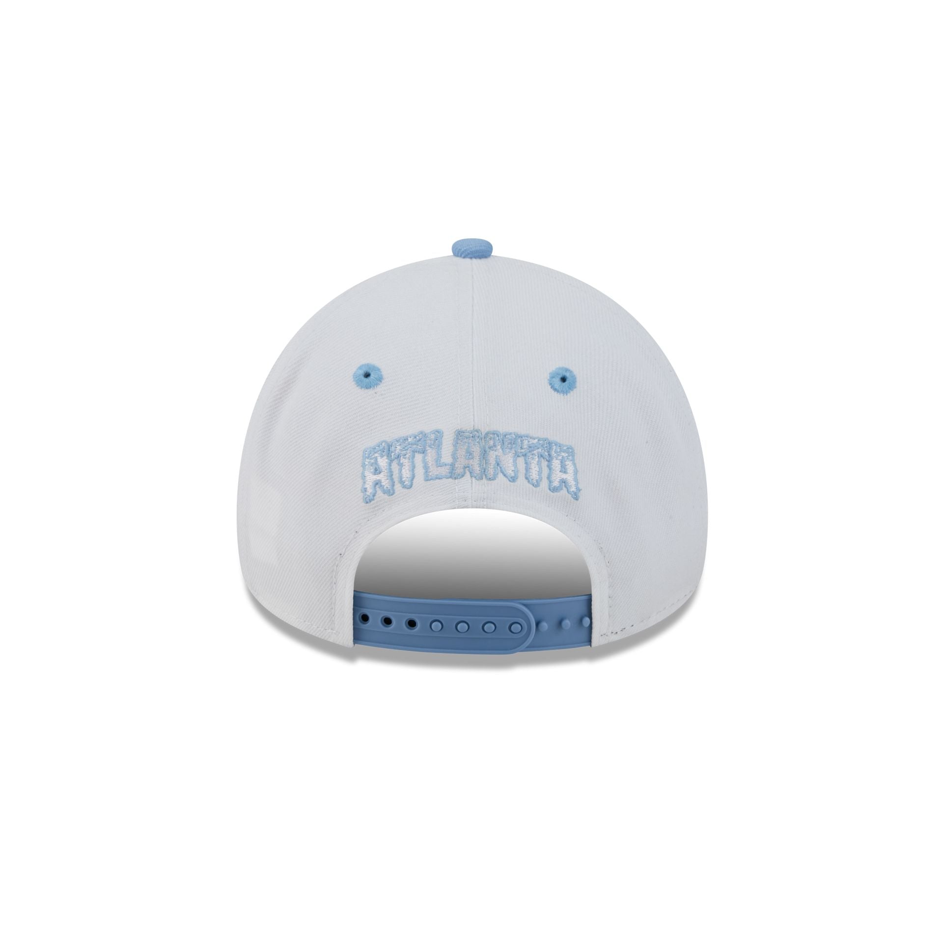 Atlanta Braves Chrome Ghost 9FORTY A-Frame Snapback Hat