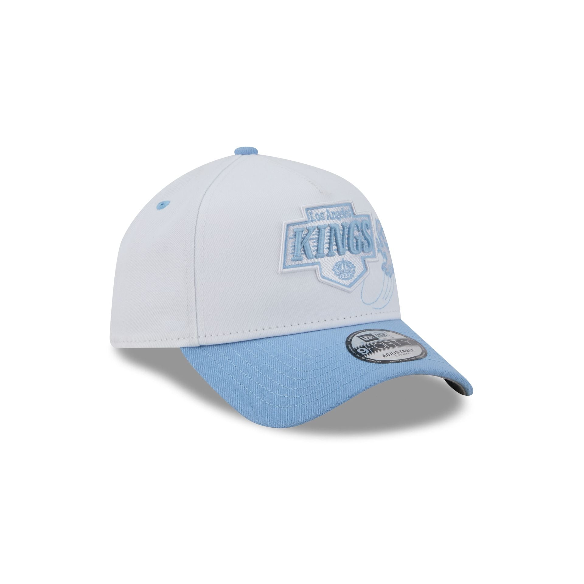 Los Angeles Kings Chrome Ghost 9FORTY A-Frame Snapback Hat