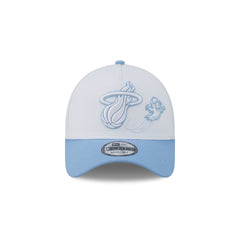 Miami Heat Chrome Ghost 9FORTY A-Frame Snapback Hat
