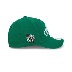 Boston Celtics Gothic Font Women's 9FORTY M-Crown Snapback Hat