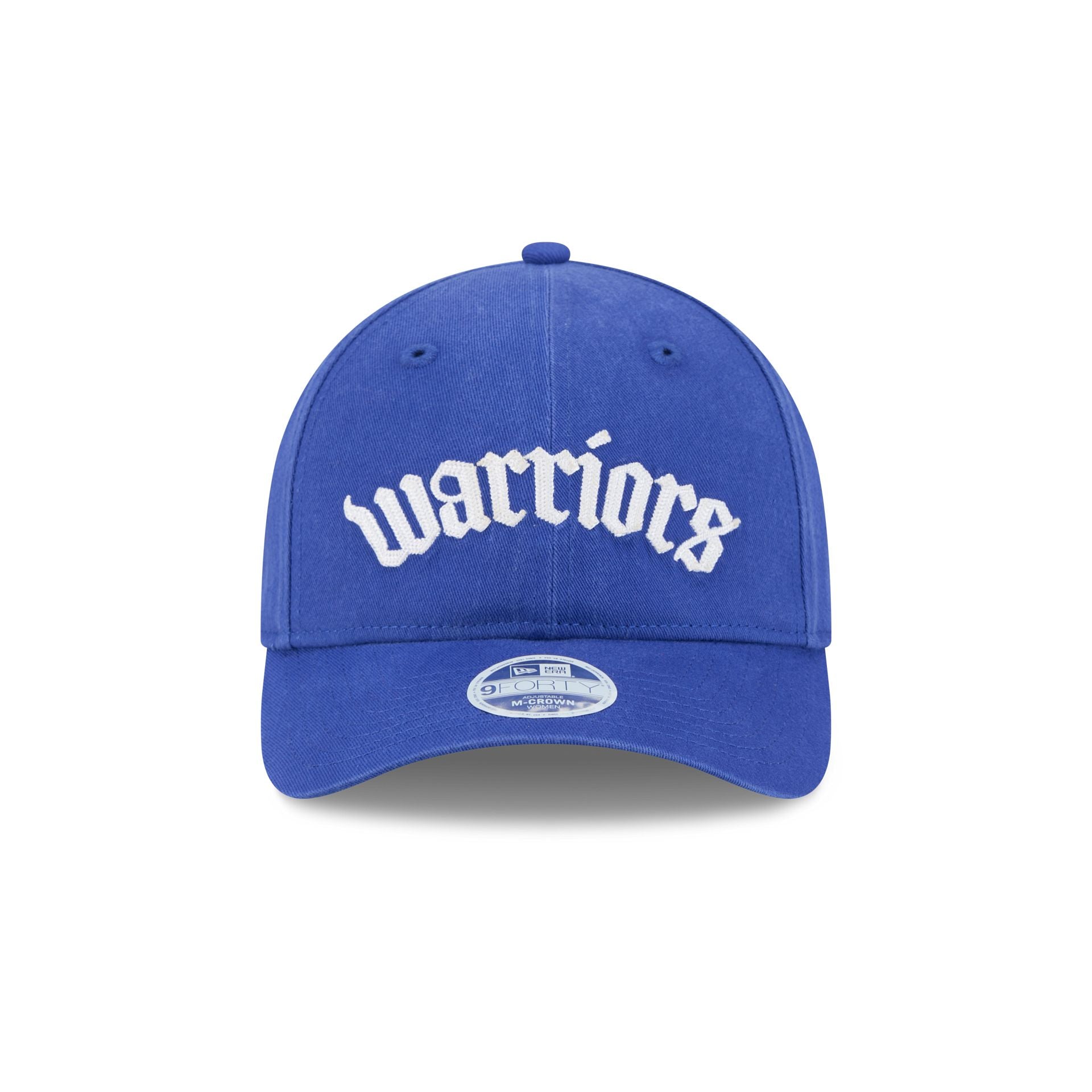 Golden State Warriors Gothic Font Women's 9FORTY M-Crown Snapback Hat