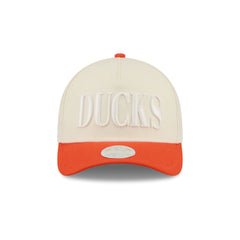 Anaheim Ducks Two Tone Chrome Women's 9FORTY M-Crown A-Frame Snapback Hat