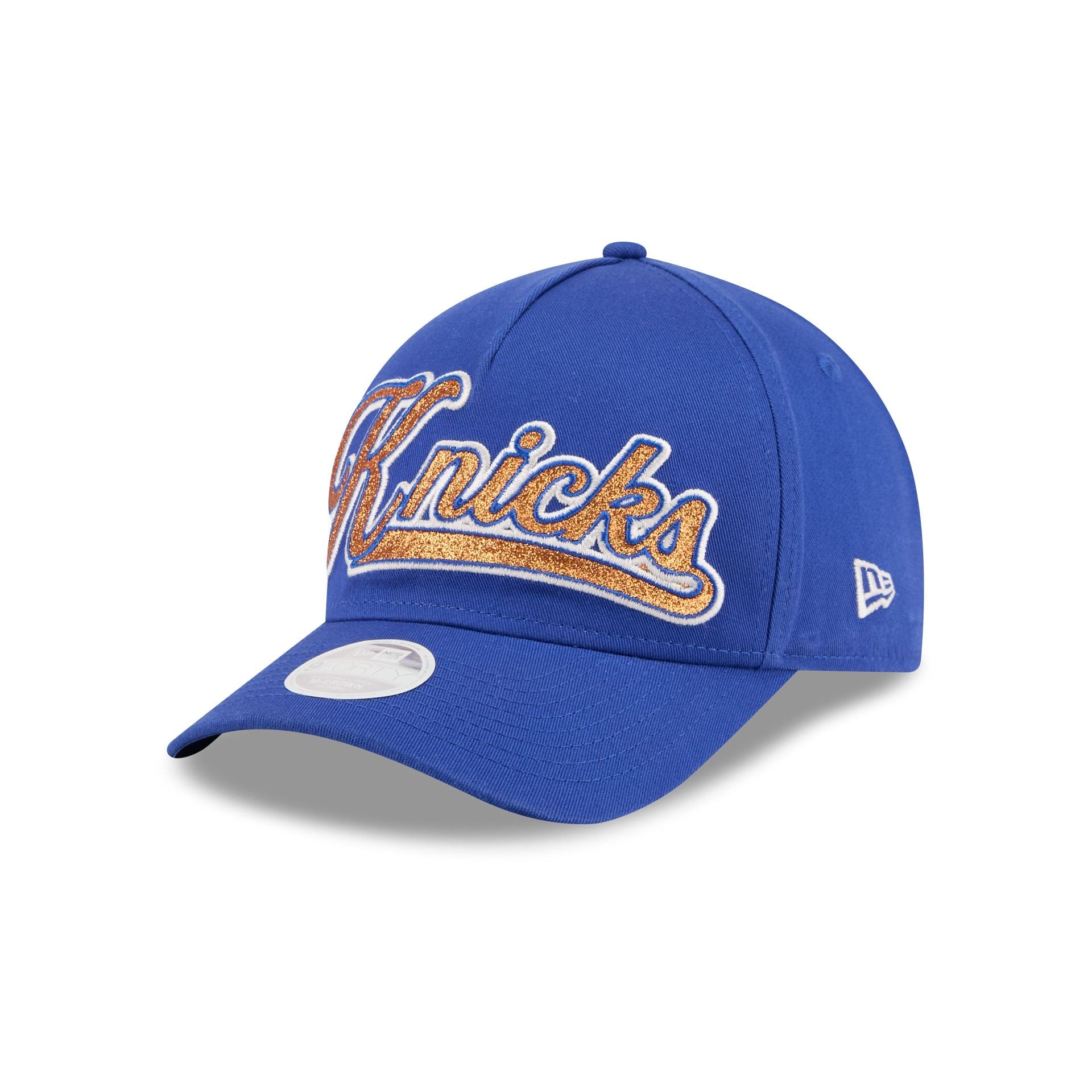 New York Knicks Glitz Women's 9FORTY M-Crown A-Frame Snapback Hat