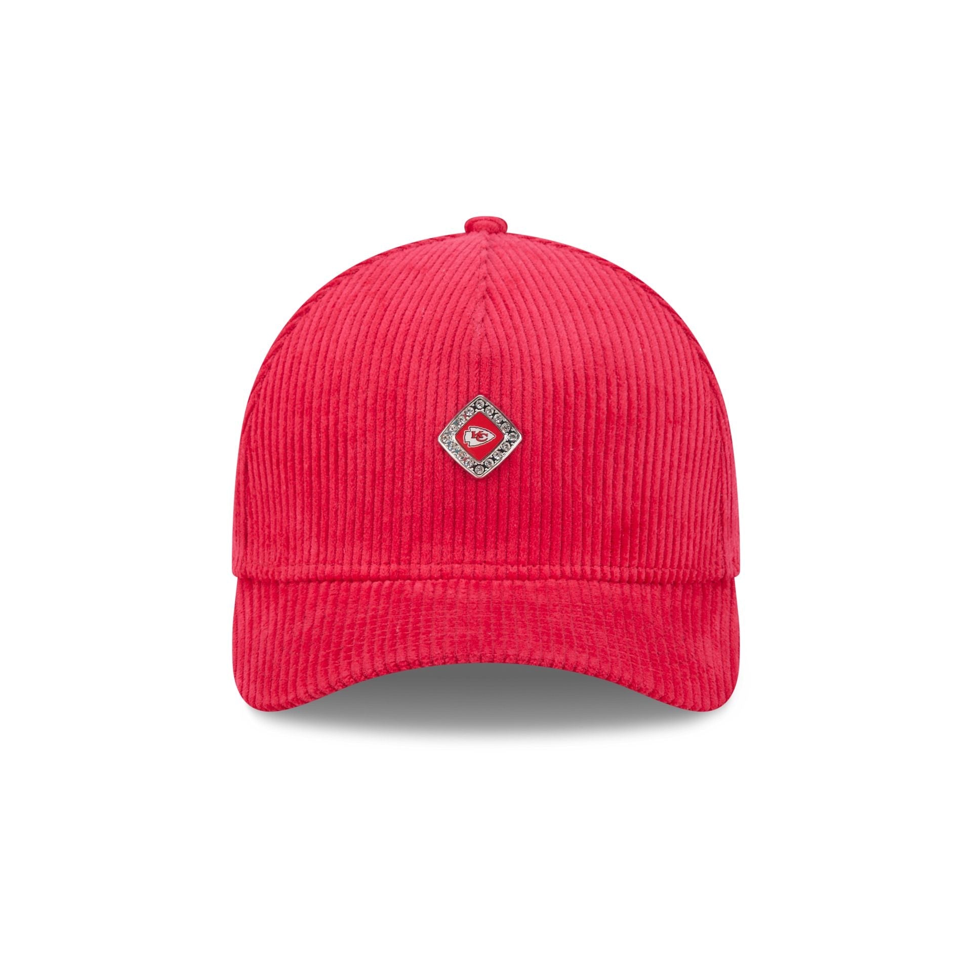 Kansas City Chiefs Corduroy Glam Women's 9FORTY M-Crown A-Frame Adjustable Hat