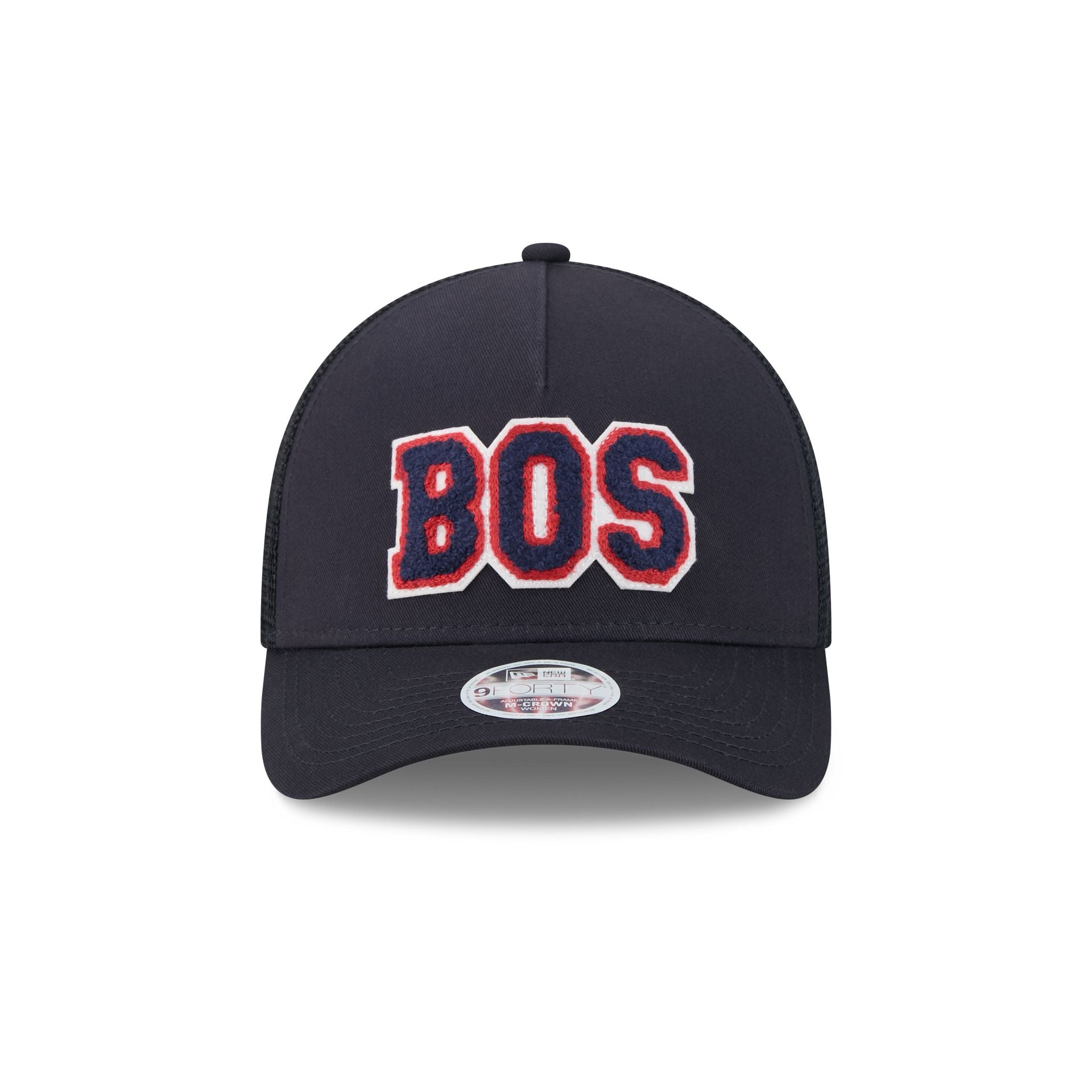 Boston Red Sox Scoreboard Women's 9FORTY M-Crown A-Frame Trucker Hat
