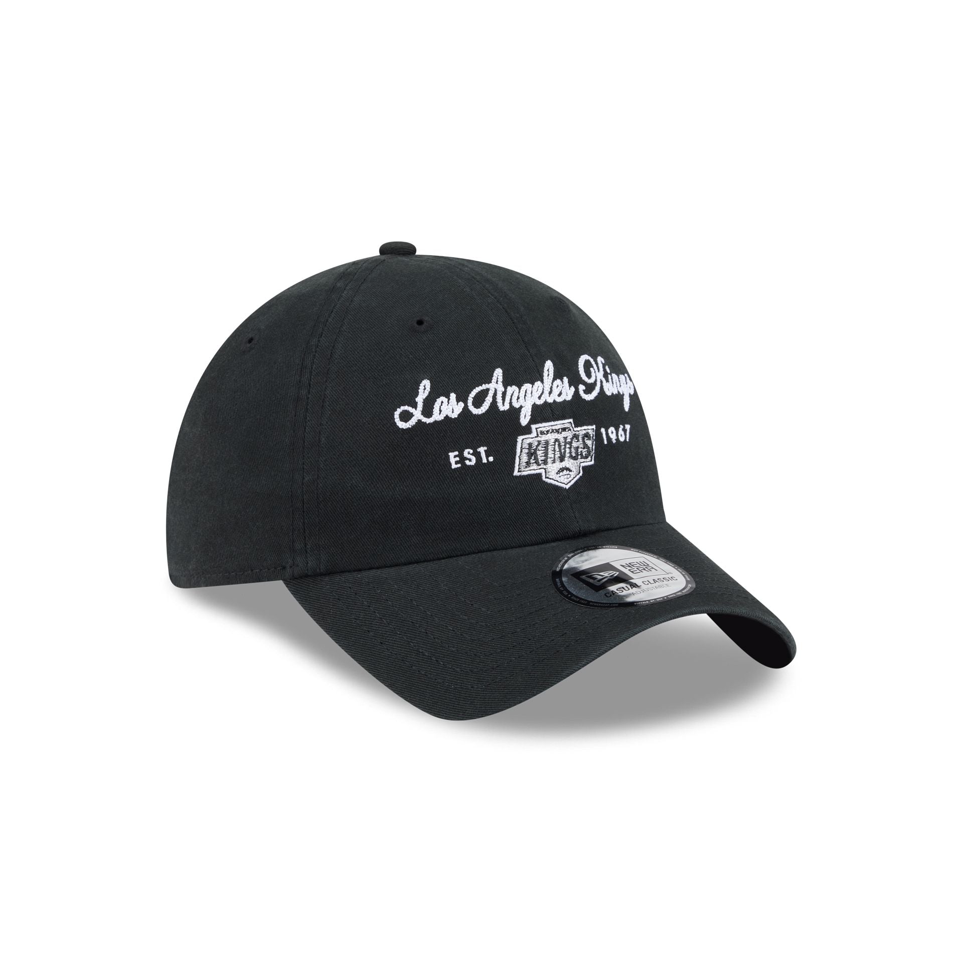 Los Angeles Kings Script Wordmark Casual Classic Adjustable Hat