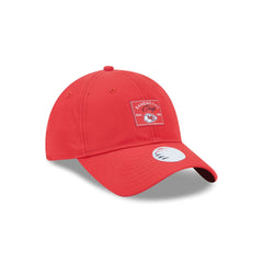 Kansas City Chiefs Woven Patch Women's Open Back Ponytail Hat