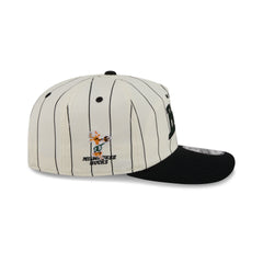 Milwaukee Bucks Chrome White Pinstripe 19TWENTY Snapback Hat