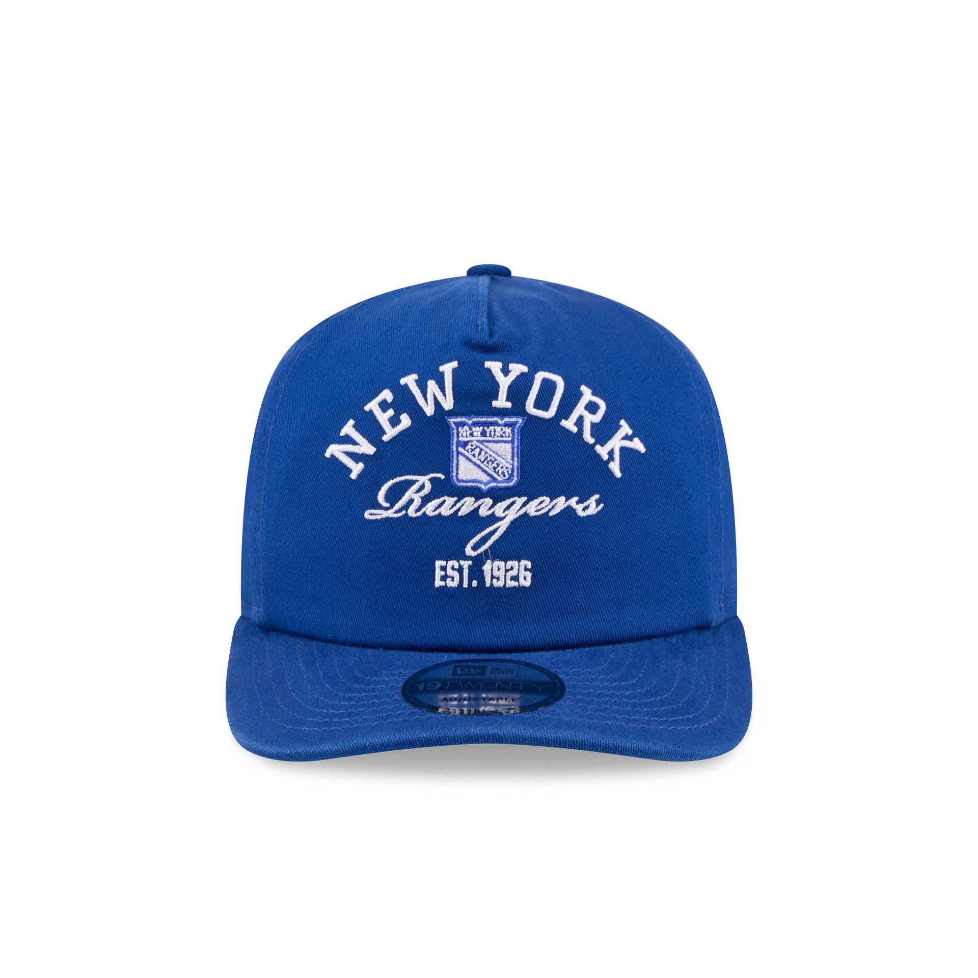 New York Rangers Arched Graphic 19TWENTY Snapback Hat